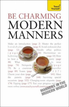 Teach Yourself: Be Charming - Modern Manners by Edward Cyster & Francesca Young