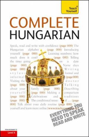 Complete Hungarian: Teach Yourself by Zsuzsa Pontifex