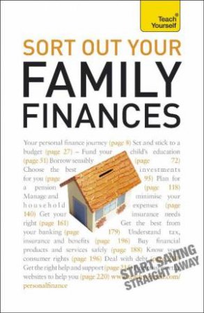 Teach Yourself: Sort Out Your Family Finances by Bob Reeves