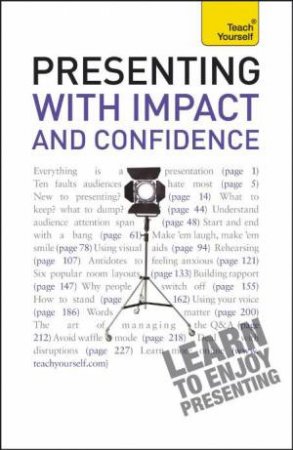 Present with Impact and Confidence: Teach Yourself by Amanda; Bavister Vickers