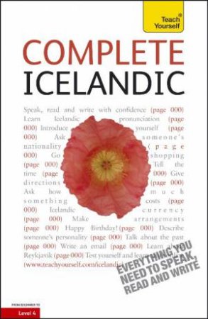 Complete Icelandic Audio Support: Teach Yourself by Hildur Jonsottir