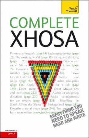 Complete Xhosa: Teach Yourself by Beverley; et al Kirsch