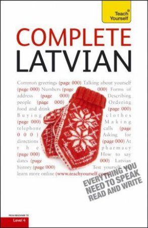 Complete Latvian: Teach Yourself by Tereza Svilane