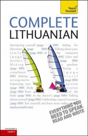 Complete Lithuanian Audio Support: Teach Yourself by Meilute Ramoniene & Virginij Strumbriene 