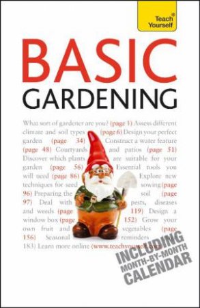 Teach Yourself: Basic Gardening by Jane McMorland Hunter