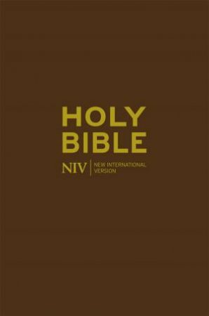 NIV Pocket Chocolate Flexibind Bible by NIV