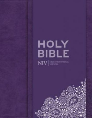 NIV Thinline Purple Soft-tone Bible by NIV