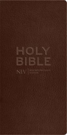 NIV Diary Brown Bonded Leather Bible by Various 