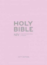 NIV Pocket Pastel Pink Softtone Bible