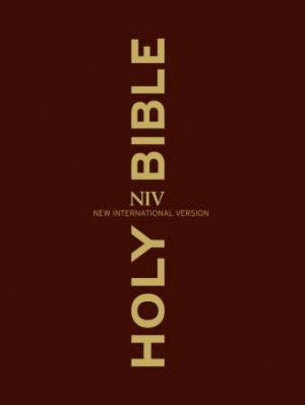 NIV Clear Print Bible by Various 