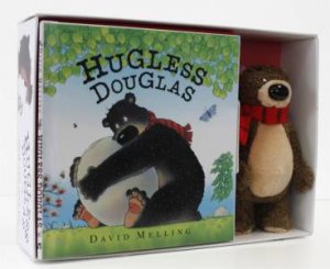 Hugless Douglas Box Set (Book and Plush Toy) by David Melling