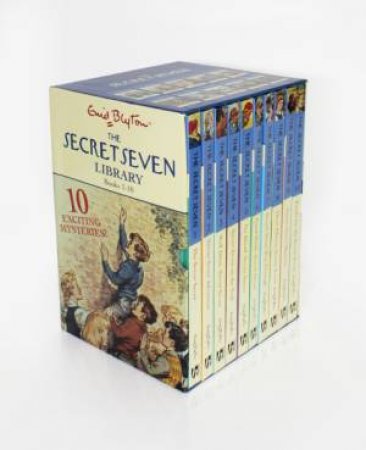 Secret Seven 1-10 Classic Editions Slipcase by Enid Blyton