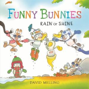 Funny Bunnies: Rain or Shine by David Melling