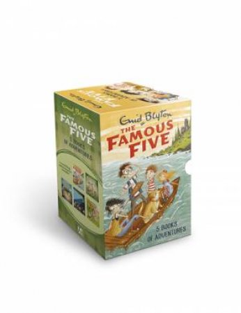 Famous Five 5-Book Collection by Enid Blyton