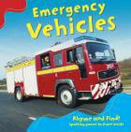 Rhyme And Find: Emergency Vehicles by Melanie Palmer