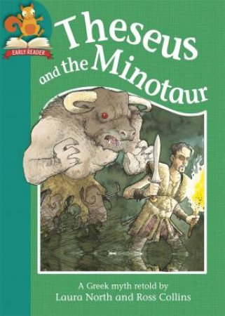 Theseus and the Minotaur by Laura North