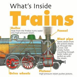 What's Inside?: Trains by David West