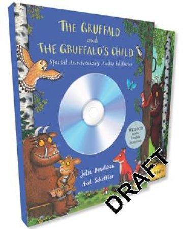 The Gruffalo Anniversary 2 Book & 1 CD Slipcase by Julia Donaldson