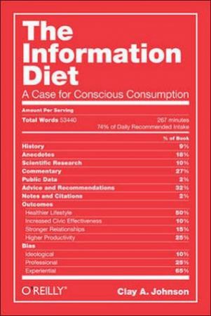 Information Diet by Clay Johnson