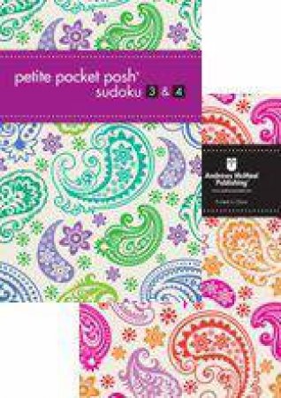 Petite Pocket Posh Sudoku 3 and 4 by Various 