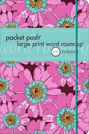 Pocket Posh Large Print Word Roundup by Various