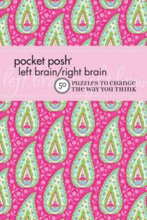 Pocket Posh Left Brain/Right Brain 2 by Puzzle Society The