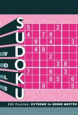 Sudoku 3 Puzzle Pad Extreme