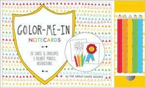 Notecards: Color-Me-In by Rose Lazar