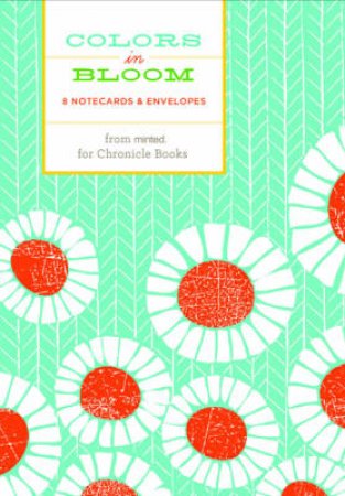 Colors in Bloom Notecards by Minted.com