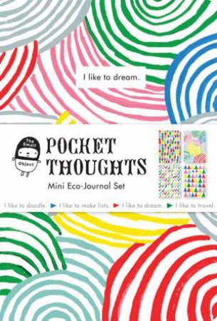 Pocket Thoughts Mini Eco-Journal Set by Sarah Neuburger