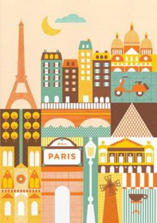 Petit Collage Paris Journal by Lorena Siminovich