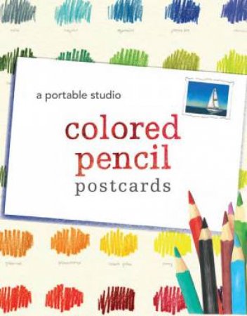 Colored Pencil Postcards Kit by Various