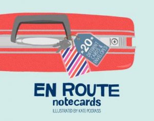 En Route Notecards by Kate Pocrass