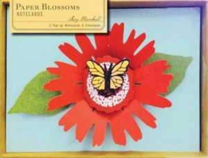 Paper Blossoms Pop-Up Notecards by Ray Marshall