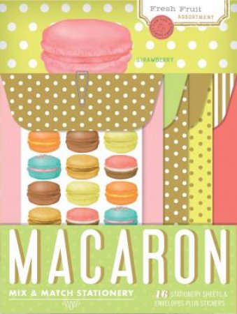 Macaron Mix and Match Stationery by Unknown