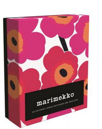 Marimekko Unikko Notes: Notecards And Envelopes by Various