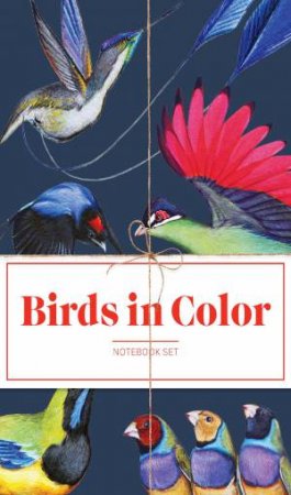 Birds In Color Notebooks by Thayer Walker