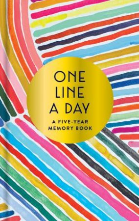 Rainbow One Line A Day by Kindah Khalidy