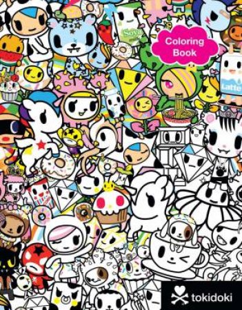 tokidoki Coloring Book by tokidoki