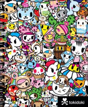 Tokidoki Sketchbook With Spiral by Tokidoki