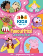 ABC KIDS Favourites Colouring Book Pink