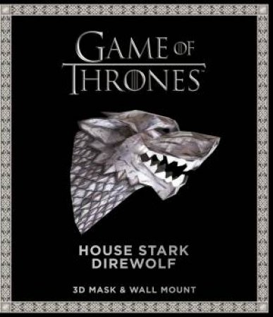 Game Of Thrones Mask And Wall Mount - House Stark Wolf by Wintercroft