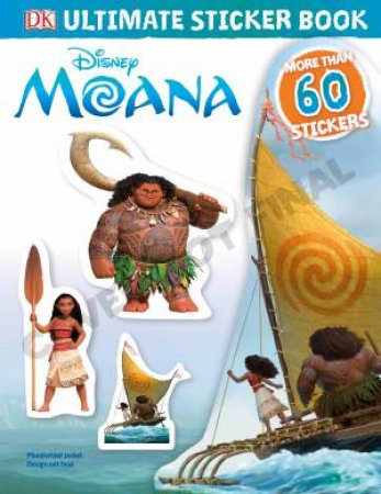 Disney Moana: Ultimate Sticker Collection by Various