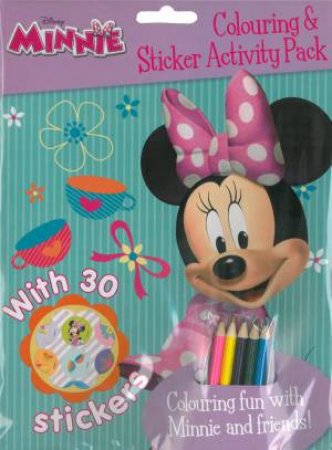 Minnie: Colouring And Sticker Activity Pack by Various