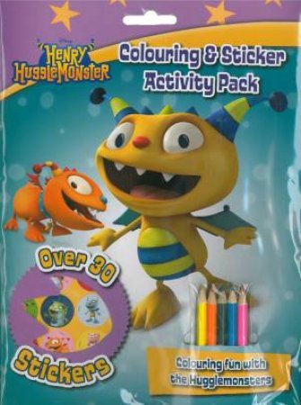 Henry Hugglemonster: Colouring And Sticker Activity by Various