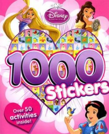 Disney Princess 1000 Stickers by Various