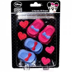 Disney: Minnie Mouse Novelty 3D Erasers by Various