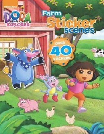 Dora The Explorer  Farm Sticker Scenes by Various