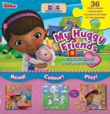 Disney Junior Doc McStuffins My Huggy Friends Storybook And 2In1 Jigsaw Puzzle