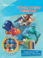 Disney Pixar Colouring  Sticker Activity Pack